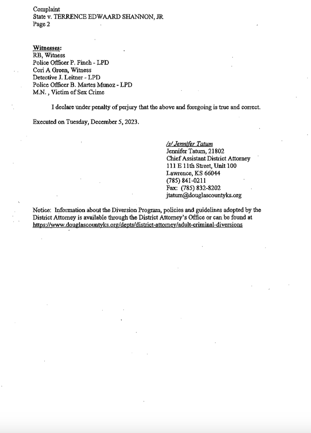 FOIA Requests Illuminate Details in Shannon Investigation
